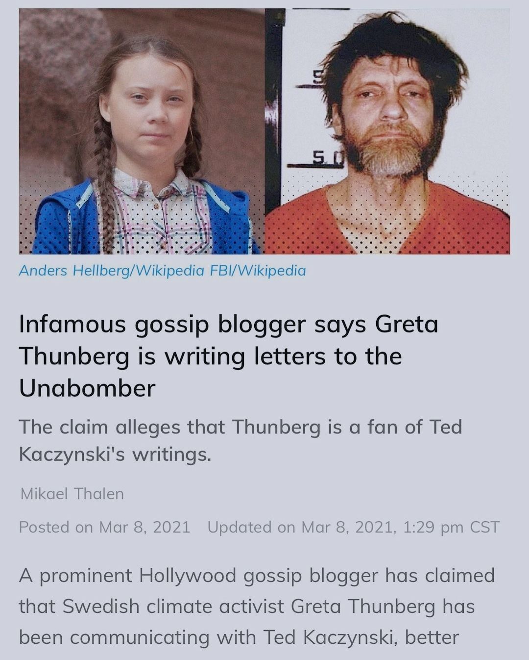 One of us!