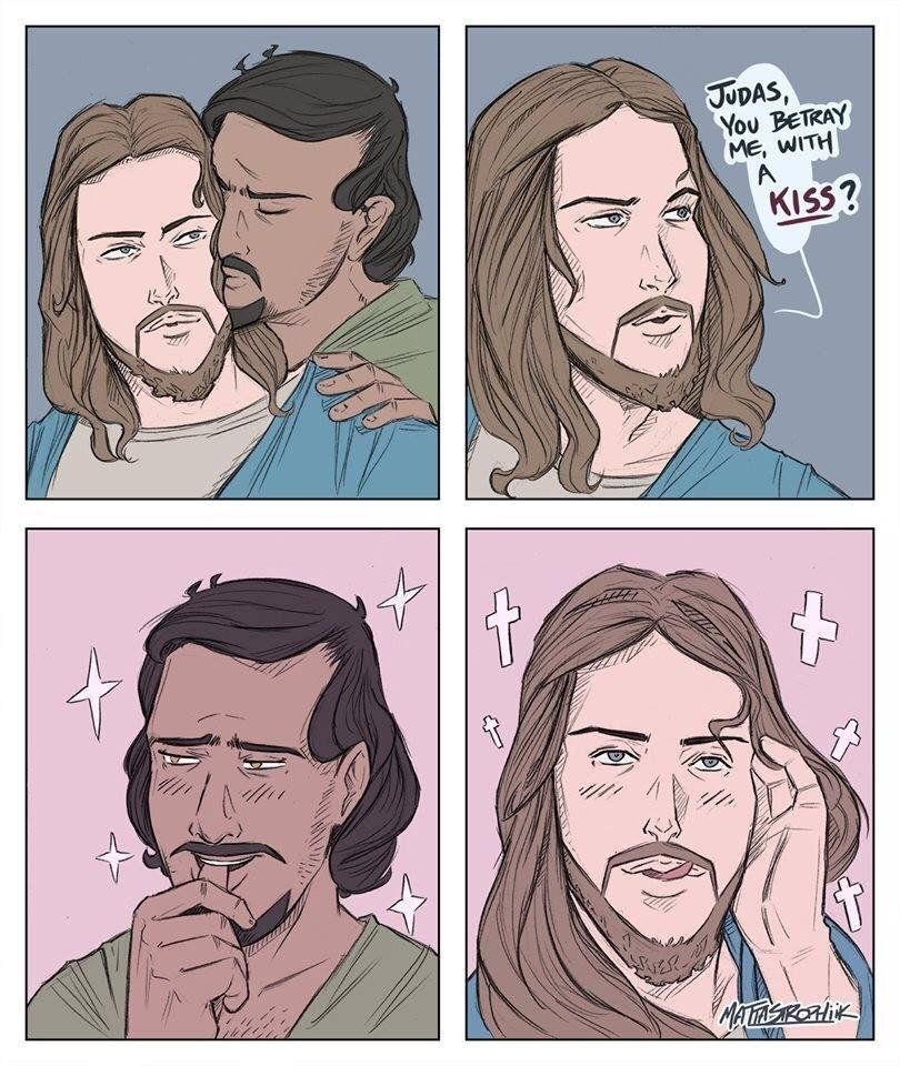 Biblically accurate betrayal