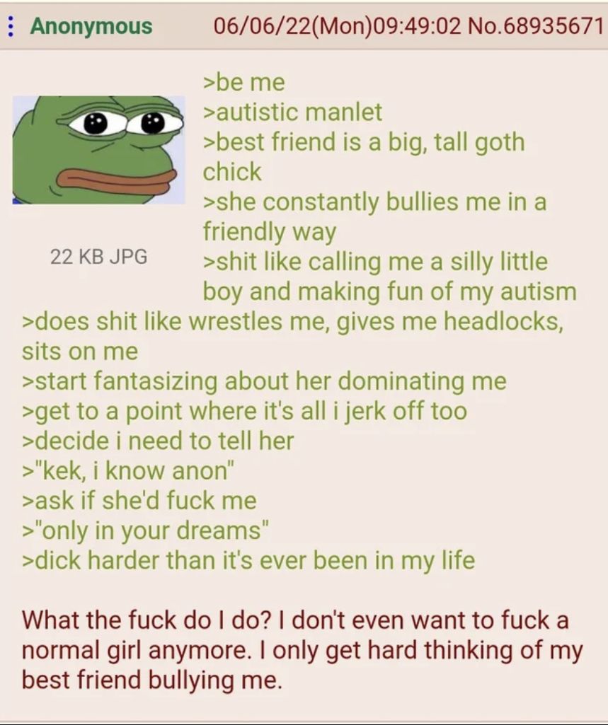 I am also an autistic manlet