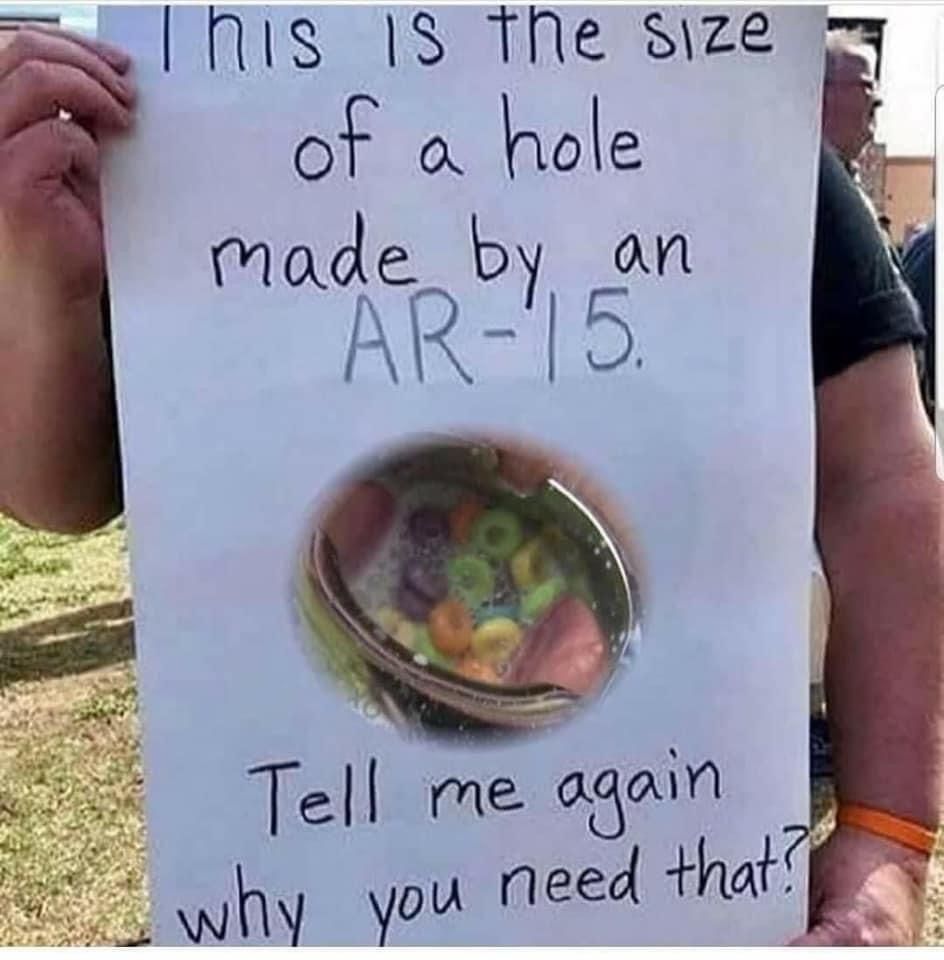 It is a weapon of war!