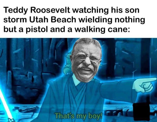 Roosevelt’s family is just something else.