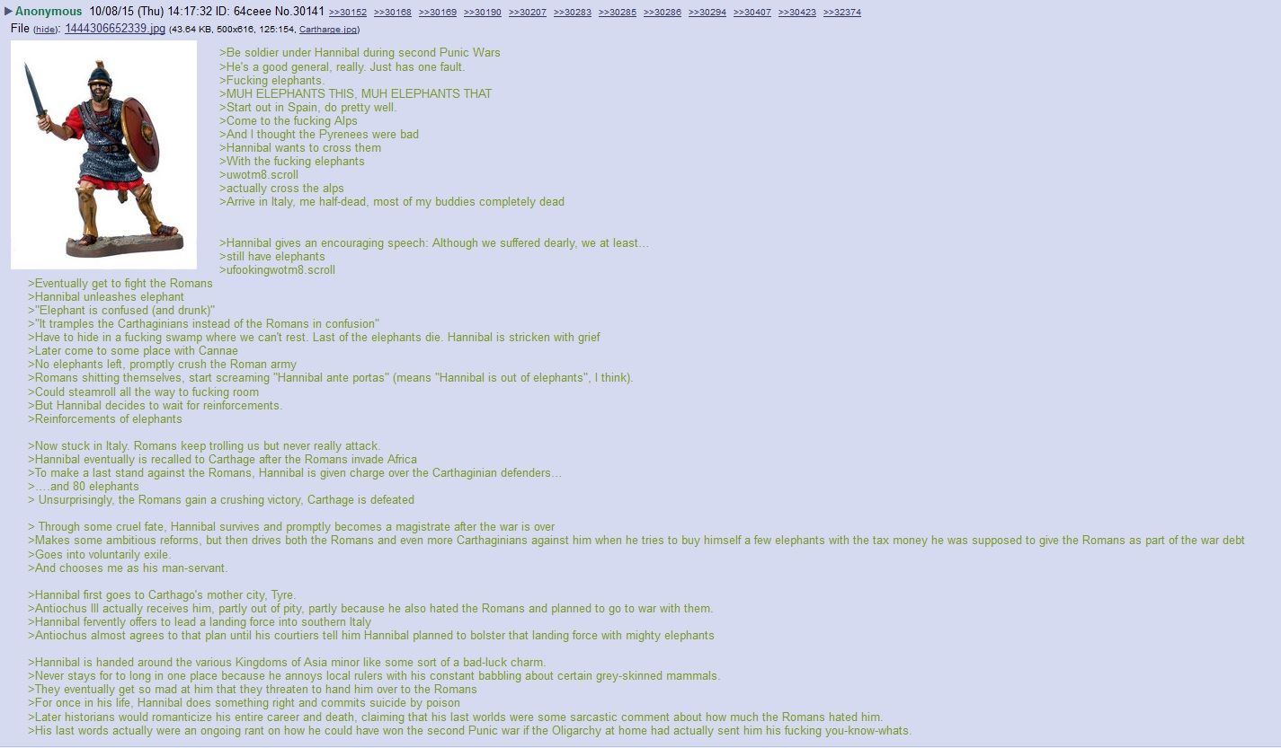 Fella had some issues