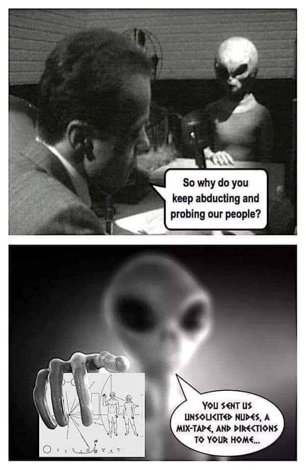 Horny aliens need the bonk