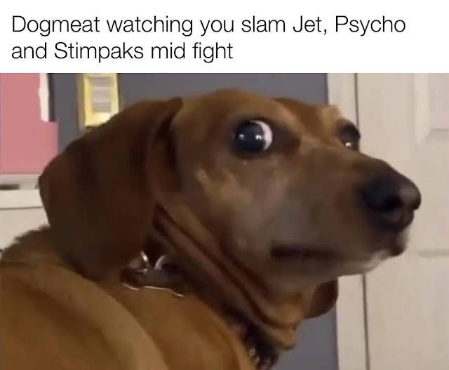 Dude chill out