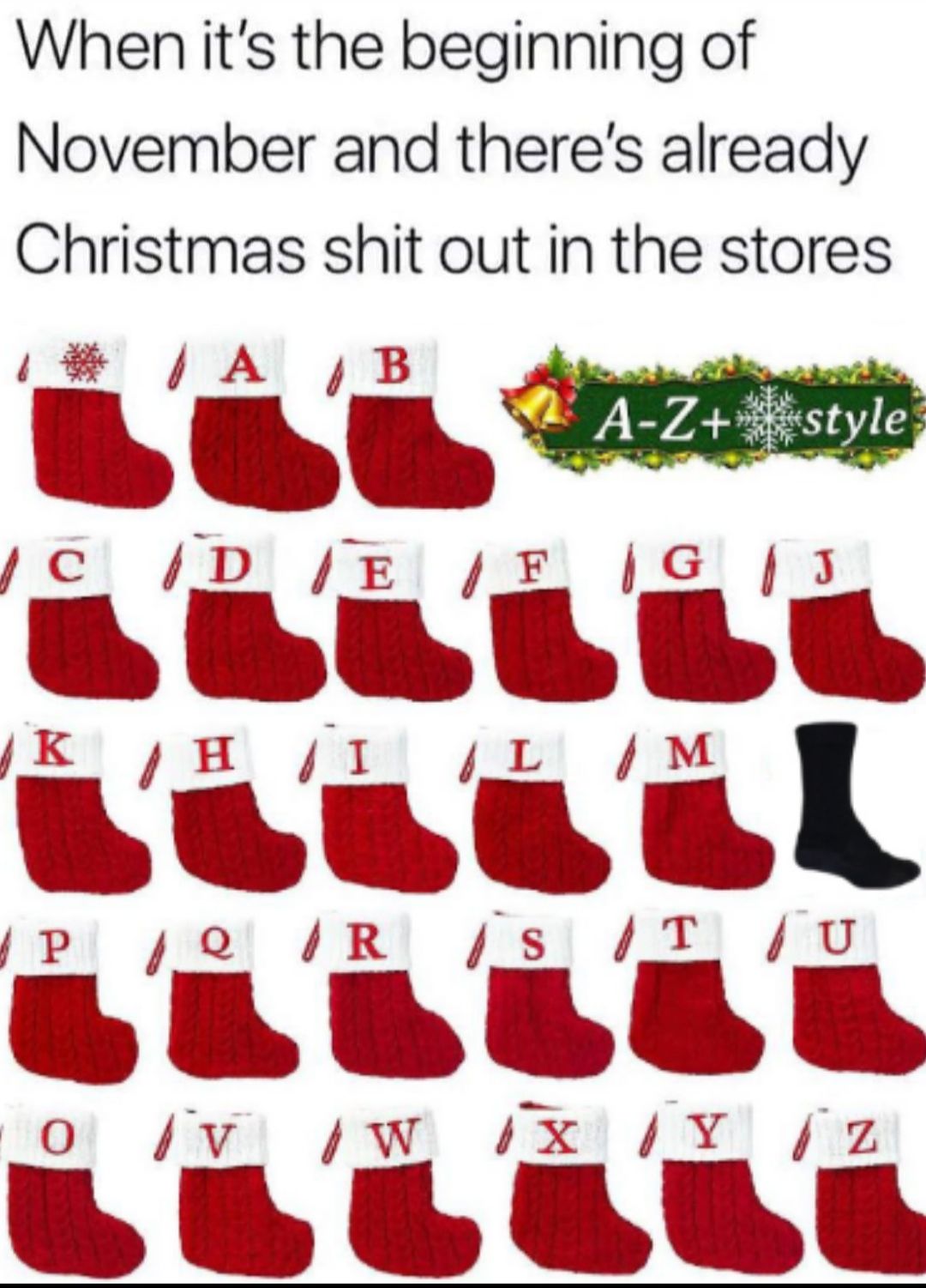Holiday sock