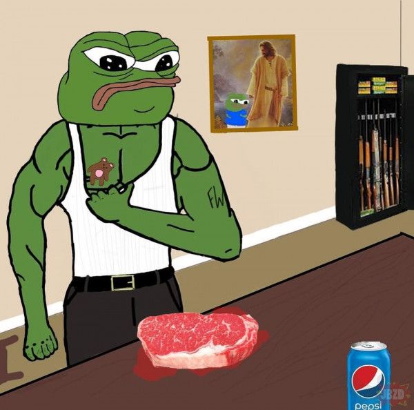Pepe/apu a day - 314 manly pepe