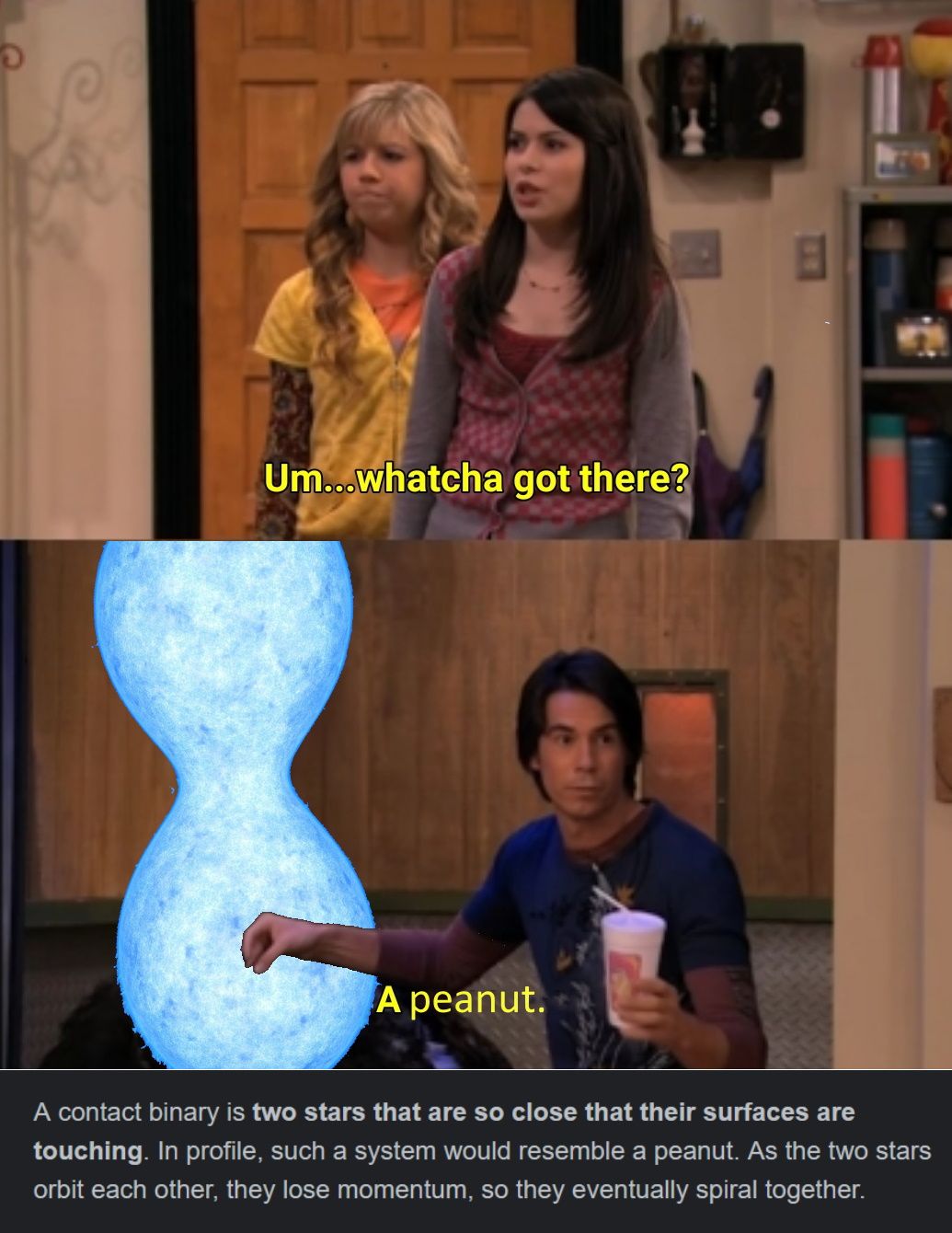 Hey wanna touch my peanut?