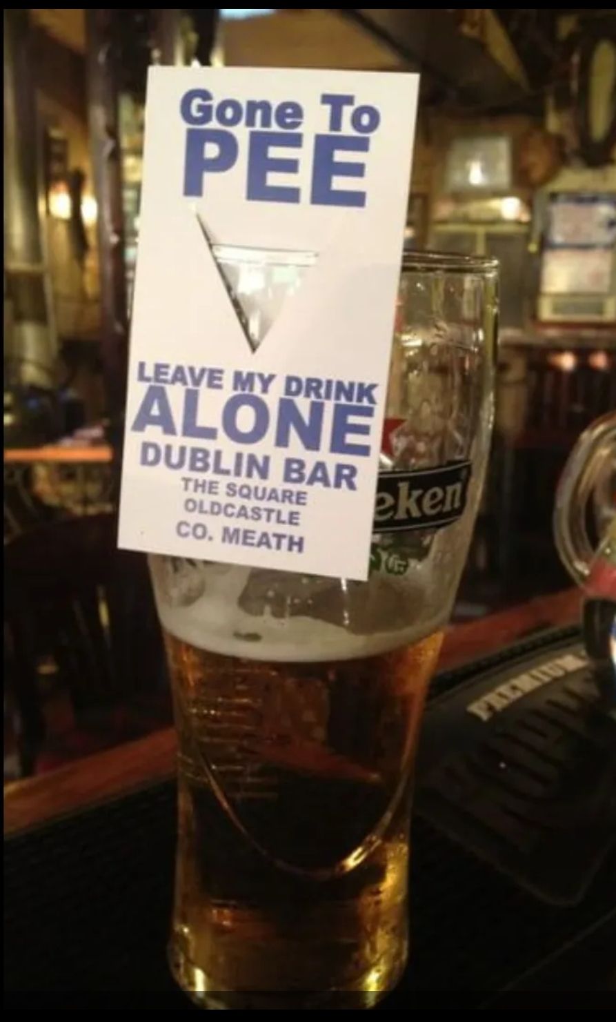 The pub I was in the other day started doing this.