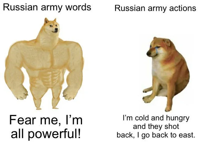 Brave Sir Russian Ran Away