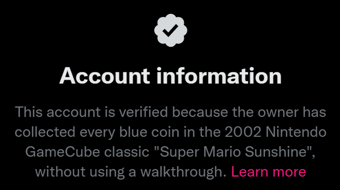 This account is verified because he found a weapon to surpass Metal Gear