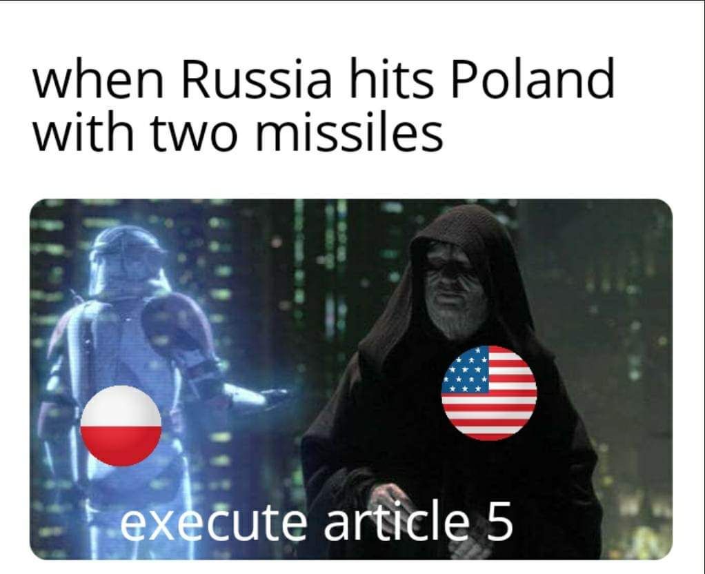 NATO be like the time has come
