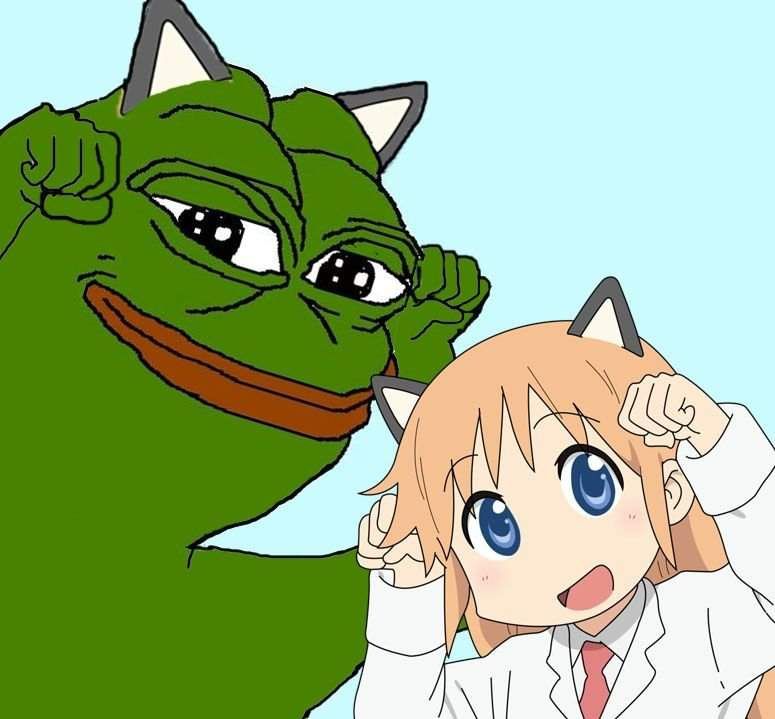 Pepe/apu a day - 319 cat girl pepe