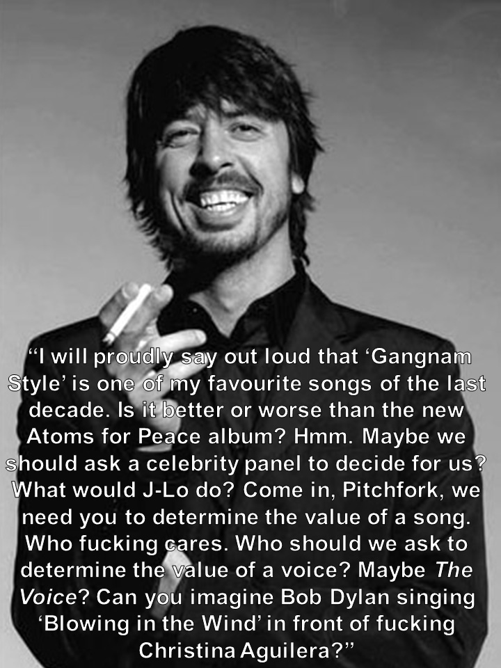 Dave Grohl has spoken!