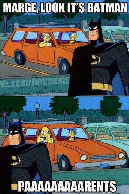 Poor Batman...