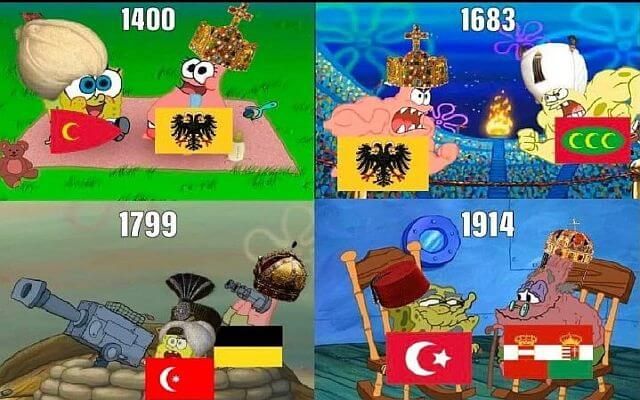 From bitter enemies to best friends before WWI