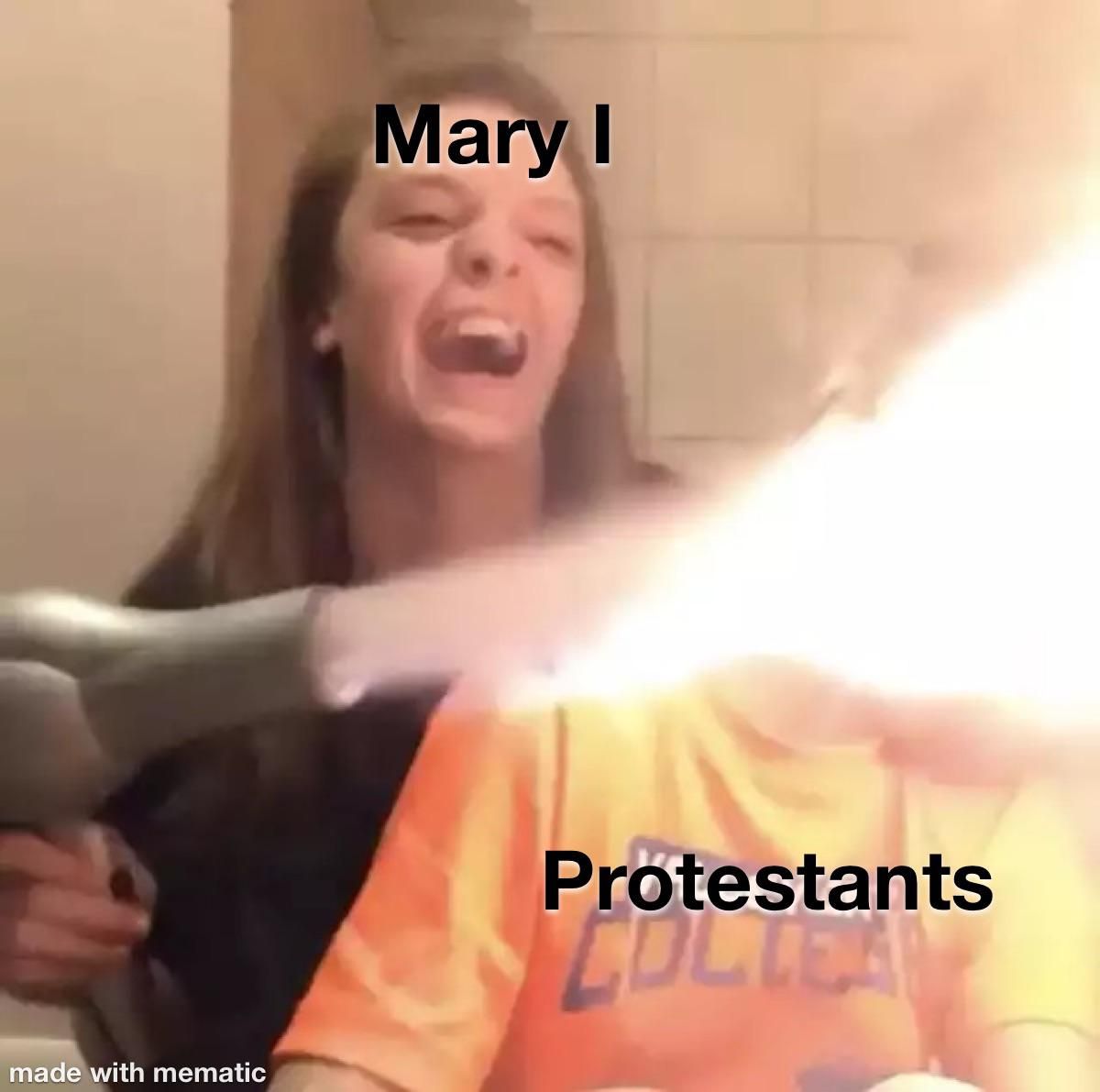 Mary I had over 280 Protestants burnt alive during her 3 year reign