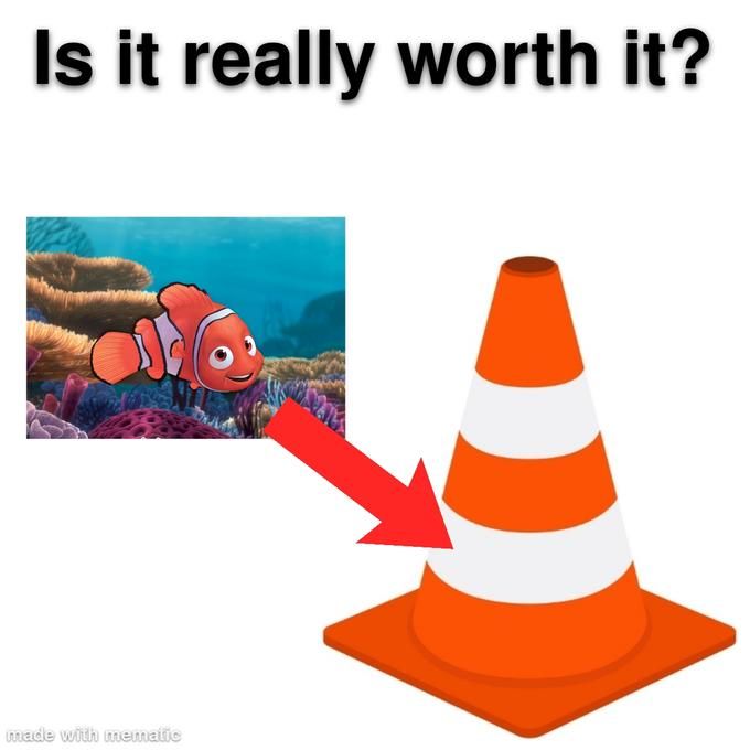 Think of the nemos, stop downloading VLC