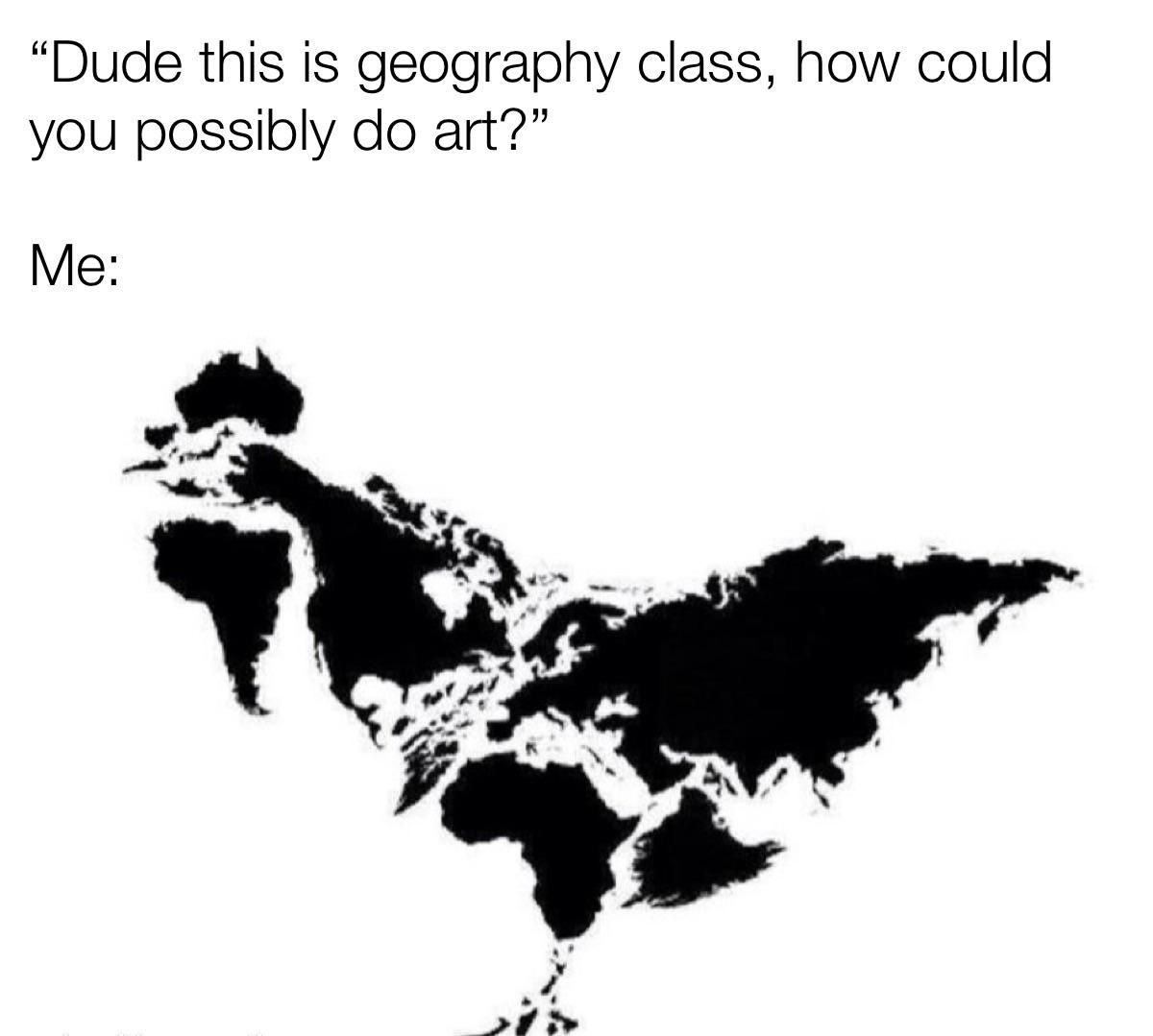 A chicken map