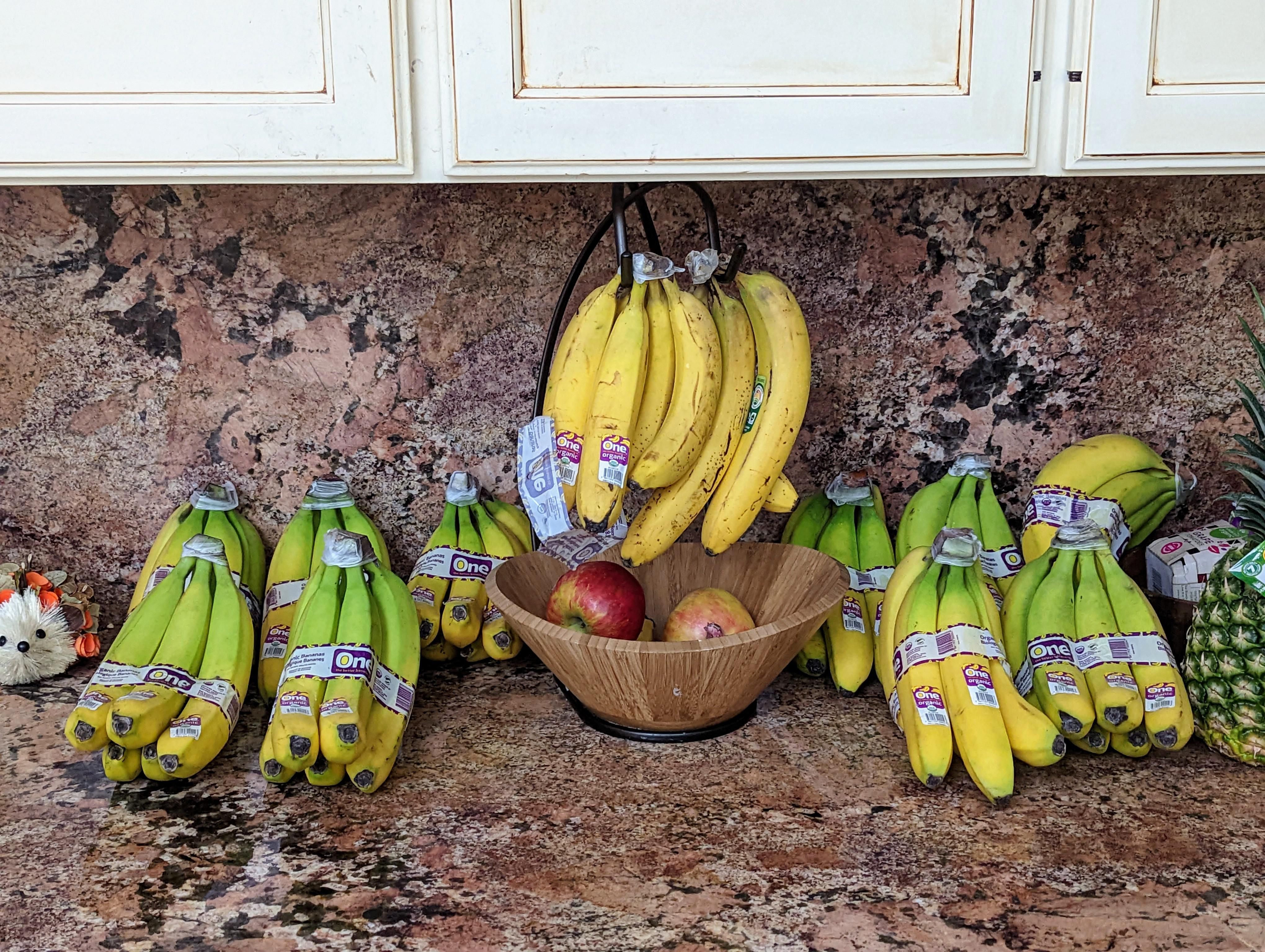 My wife thought she was ordering eight individual bananas...