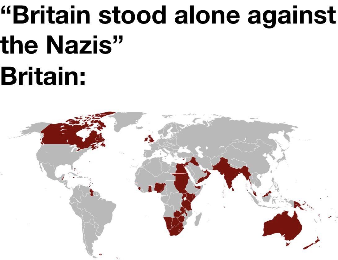 Tiny island of Great Britain against the Nazi Juggernaut