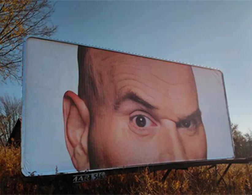 This is a billboard in Cleveland, Ohio. With no context at all, what do you think it's for?