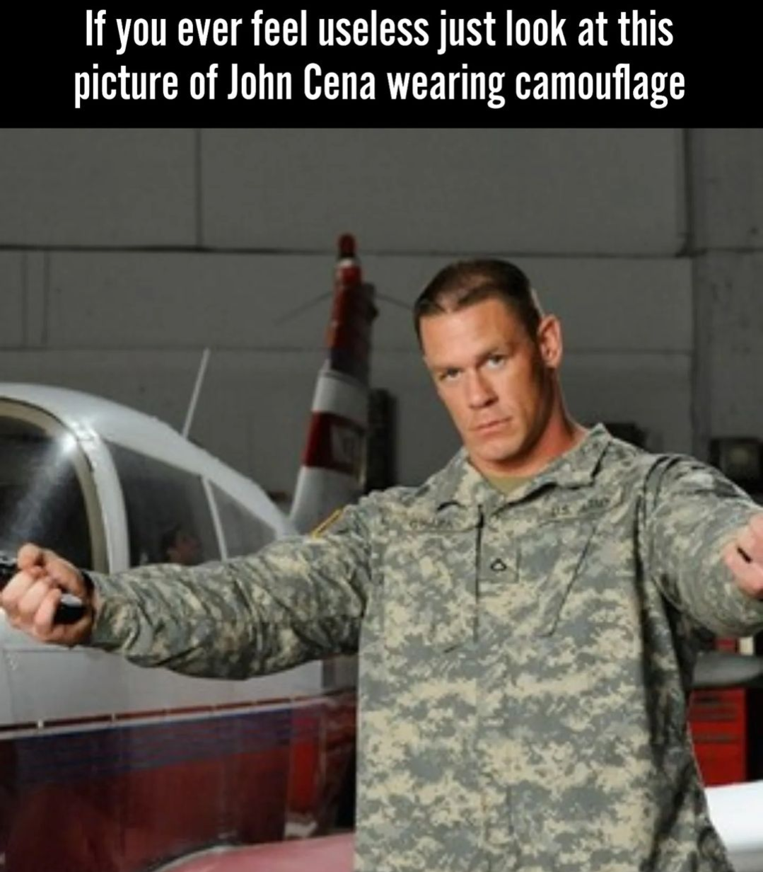 Well, his name is John Cena