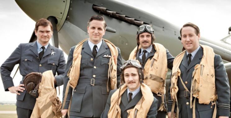 Brave pilots who shot down 500 German planes in the Battle of Britain.