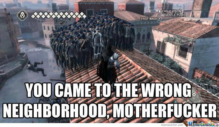 Wrong neighborhood