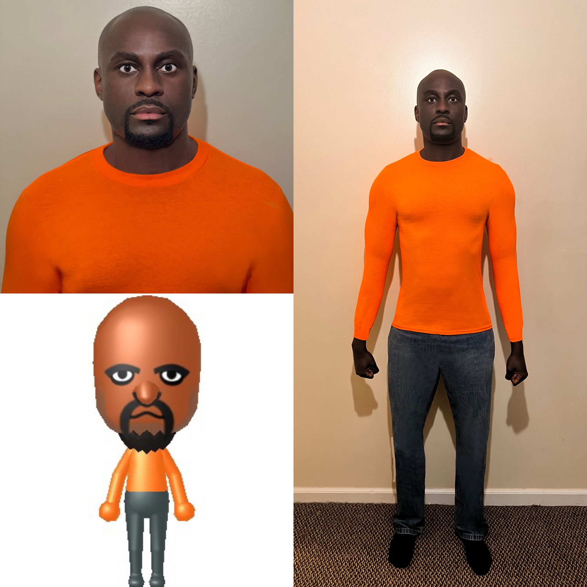 “You kinda look like Matt from Wii Sports,” they said. What do you guys think?