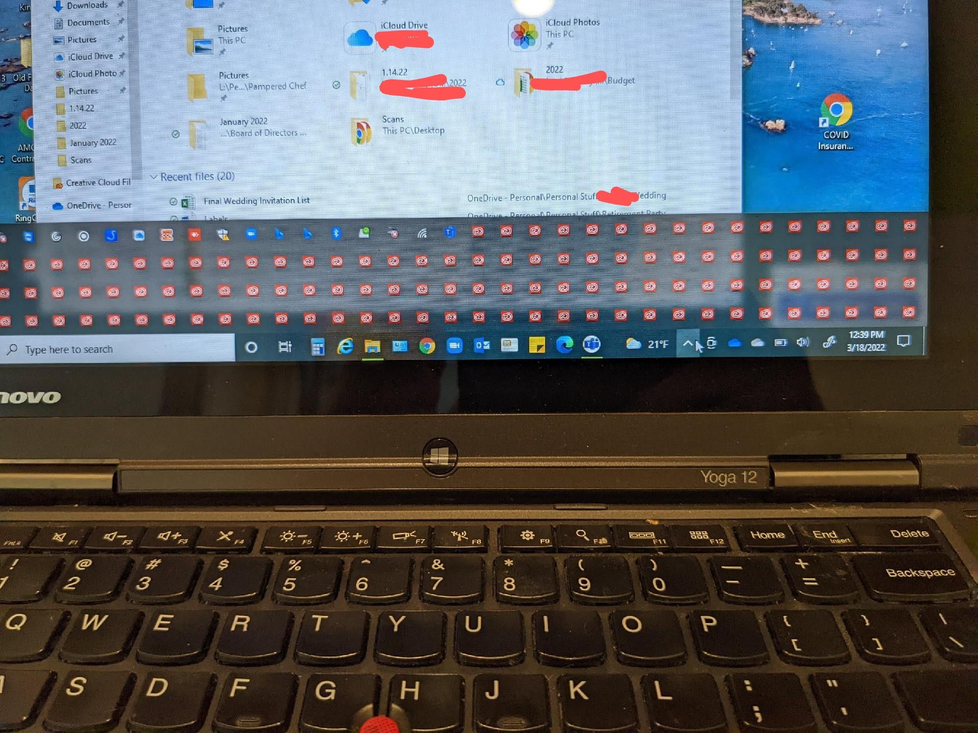 Tech guy here. This lady was asking why her computer was running so slow. She had 127 instances of Adobe Creative Cloud running...