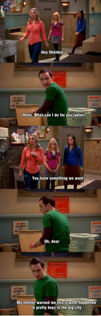 This is why I watch TBBT!