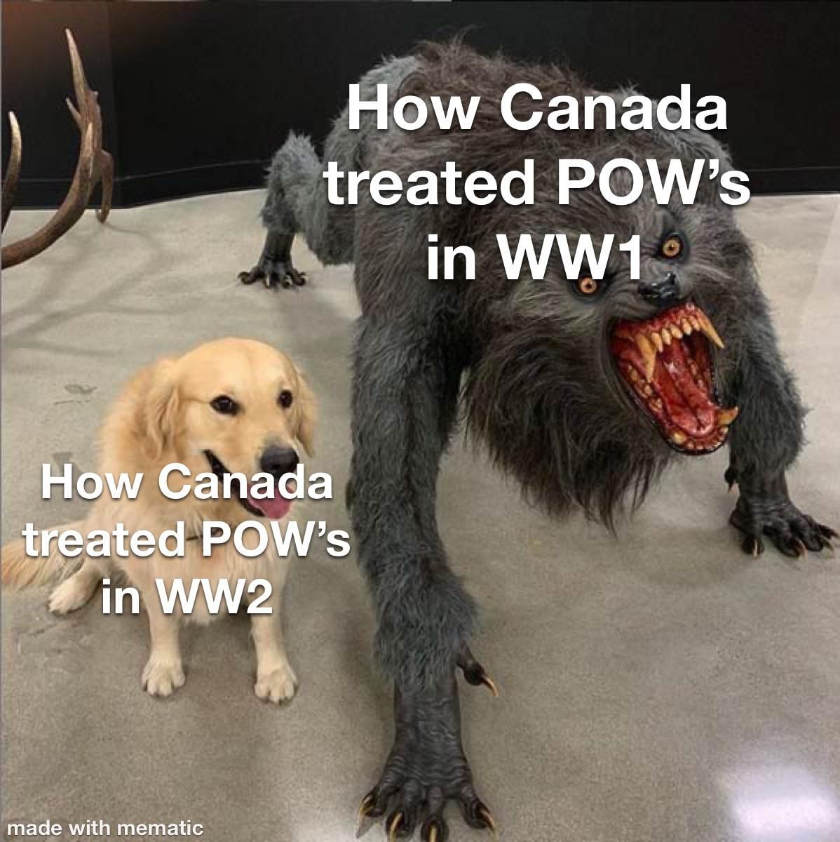 After WW2 German POW’s decided to stay in Canada because of how nice it was. After WW1 there were specific parts of the Geneva convention written because of them
