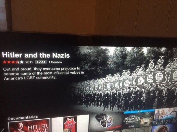 Well Netflix... That's an interesting take.