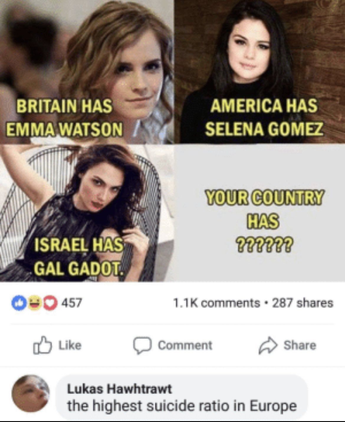 your country has ?