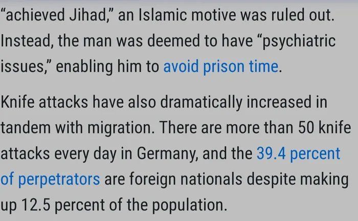 Seems like Germany is becoming more like the US