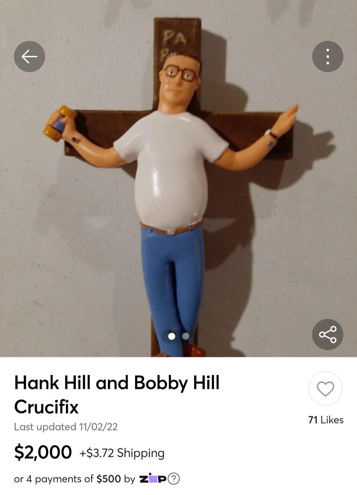 Jesus is crucified for his love propane and propane accessories