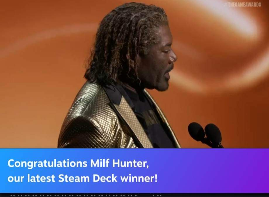 When Kakyoin wins a steam deck from the game awards