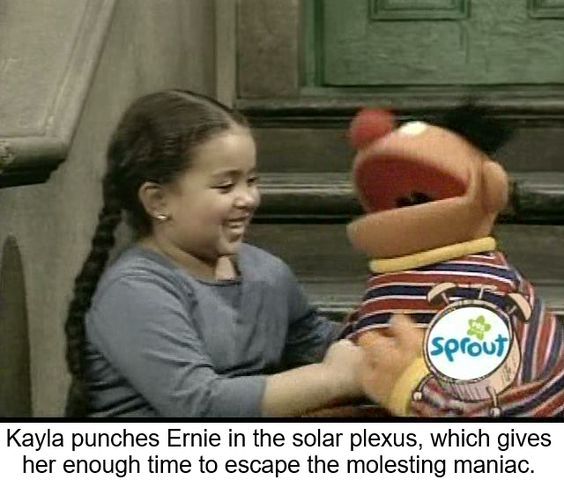 Ernie now identifies as a woman.