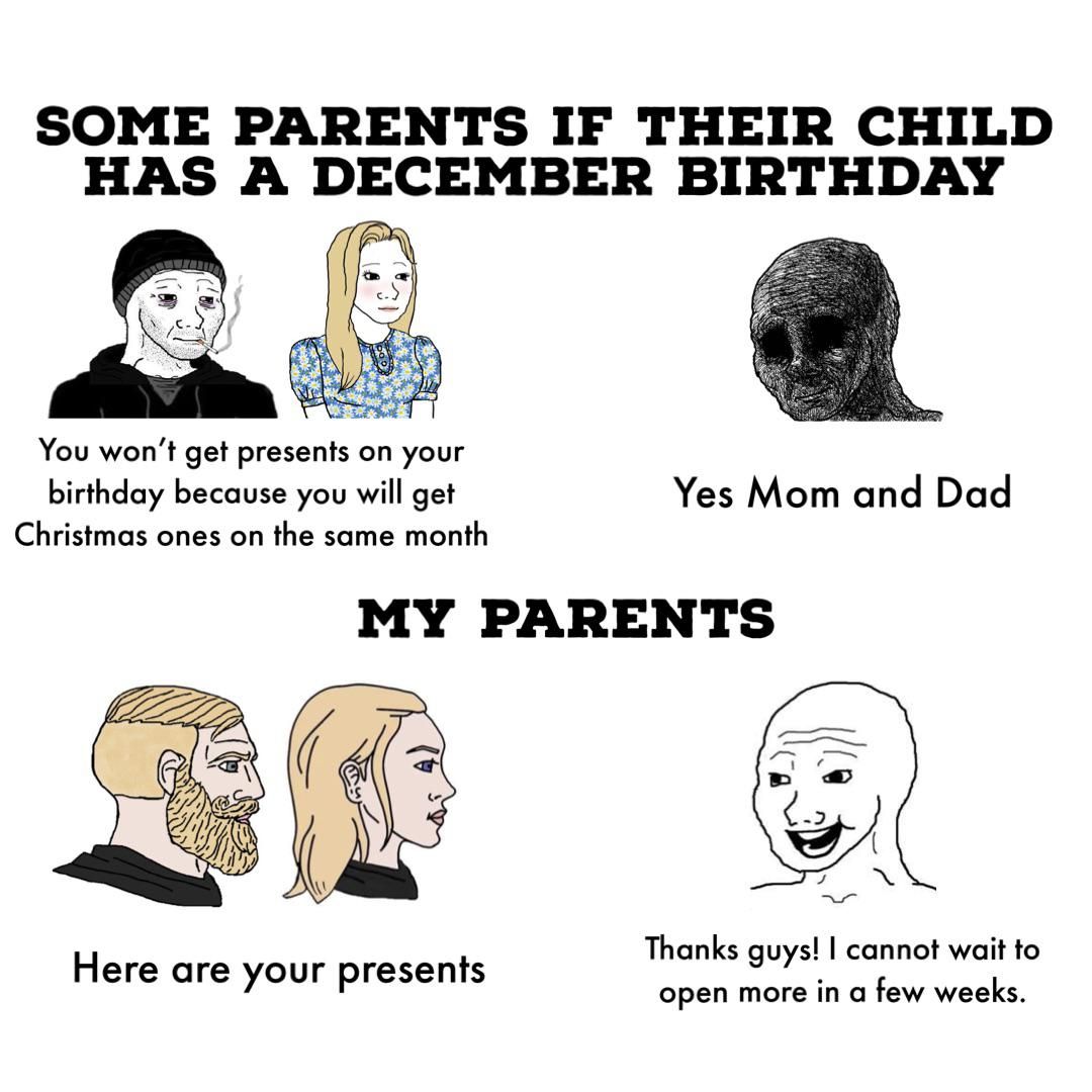 Having a birthday around Christmas time is just normal to me