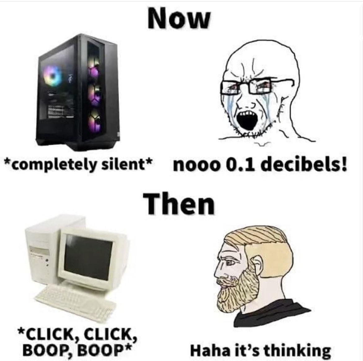 Computers then and now