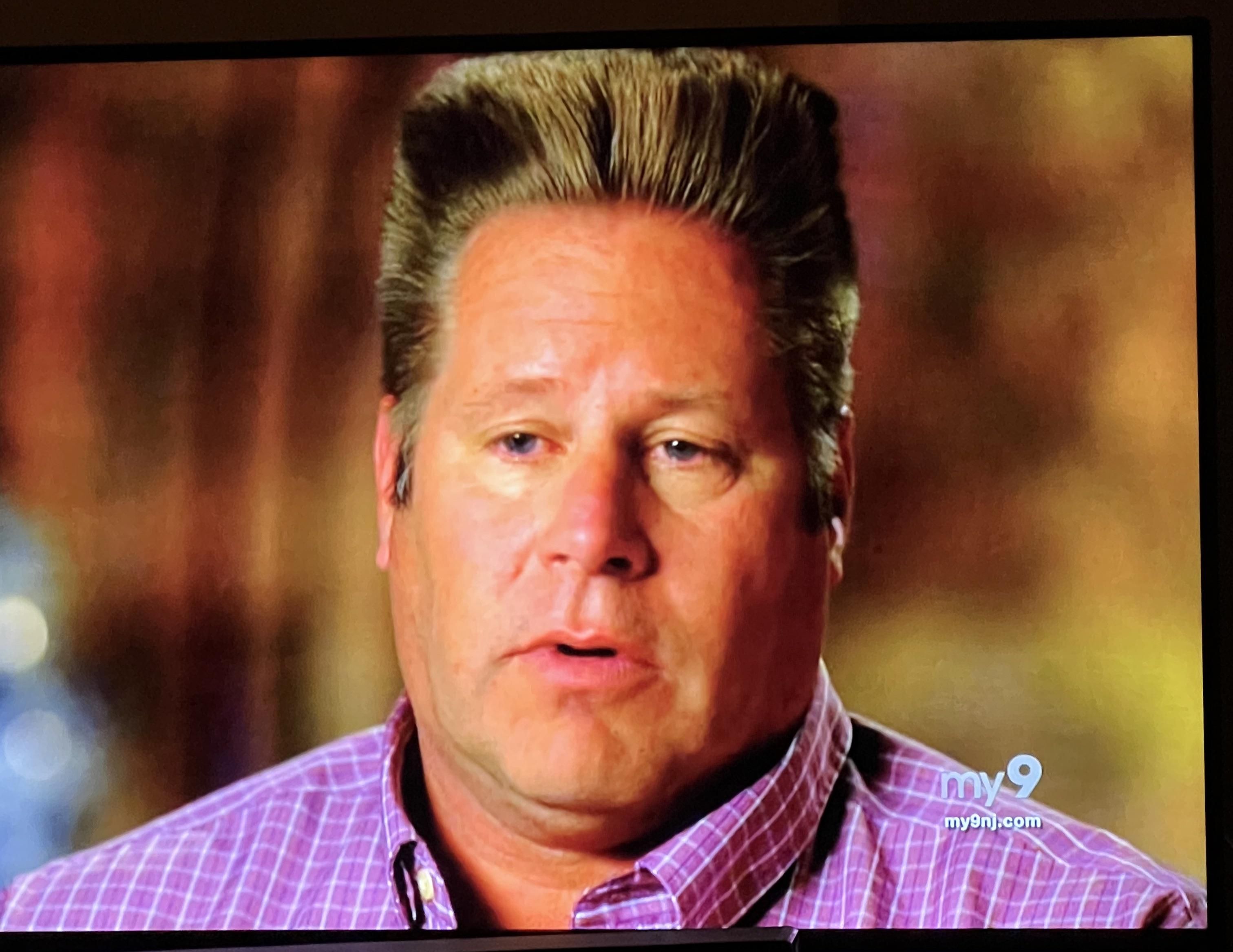 This dudes hair on Dateline
