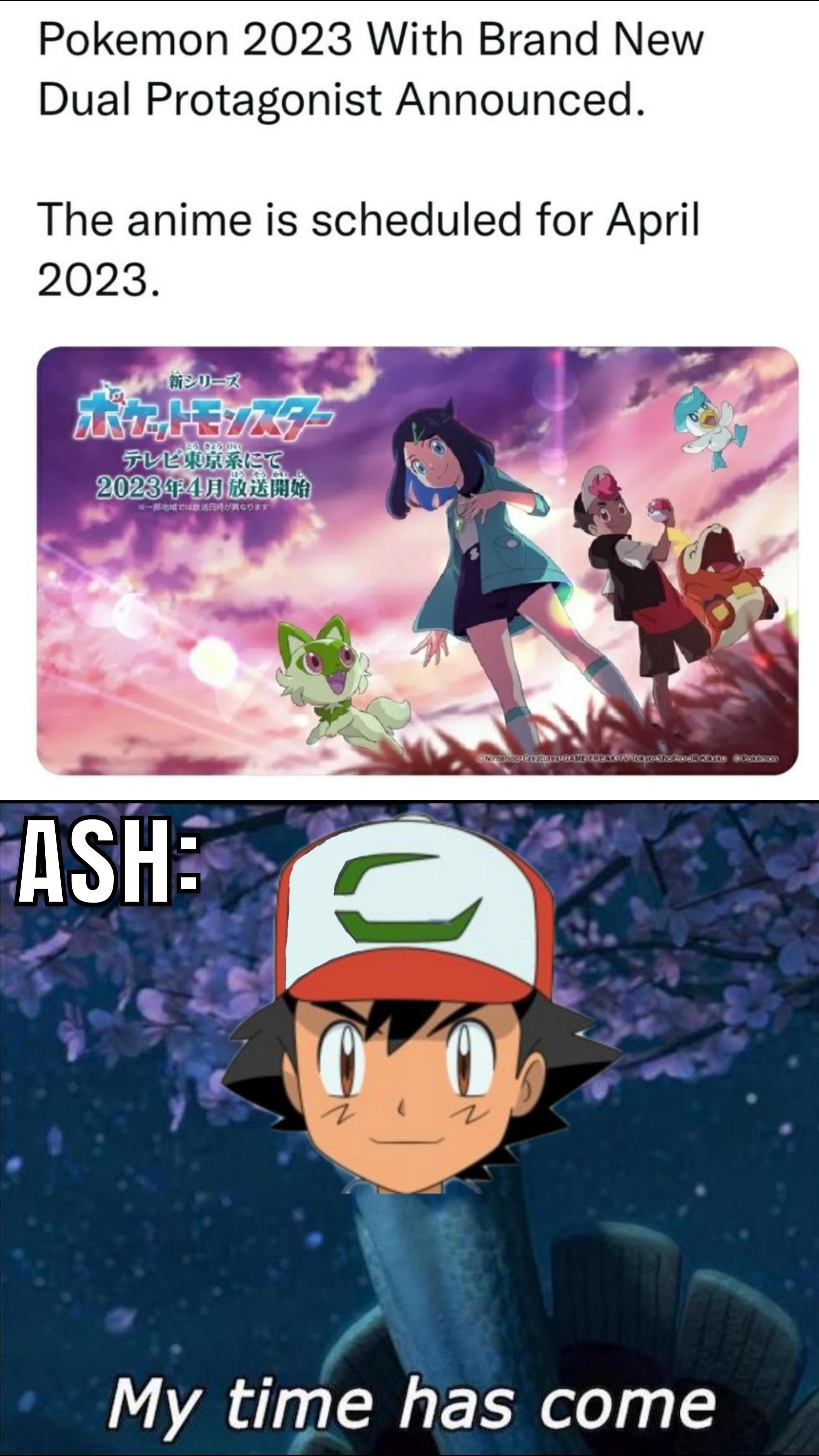 Finally Ash can retire