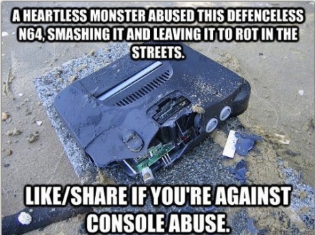 Console abuse :(