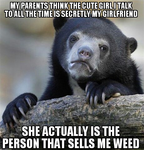 Secretly my girlfriend