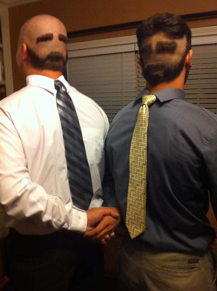 Back in highschool, my buddy and I really committed to the costume party