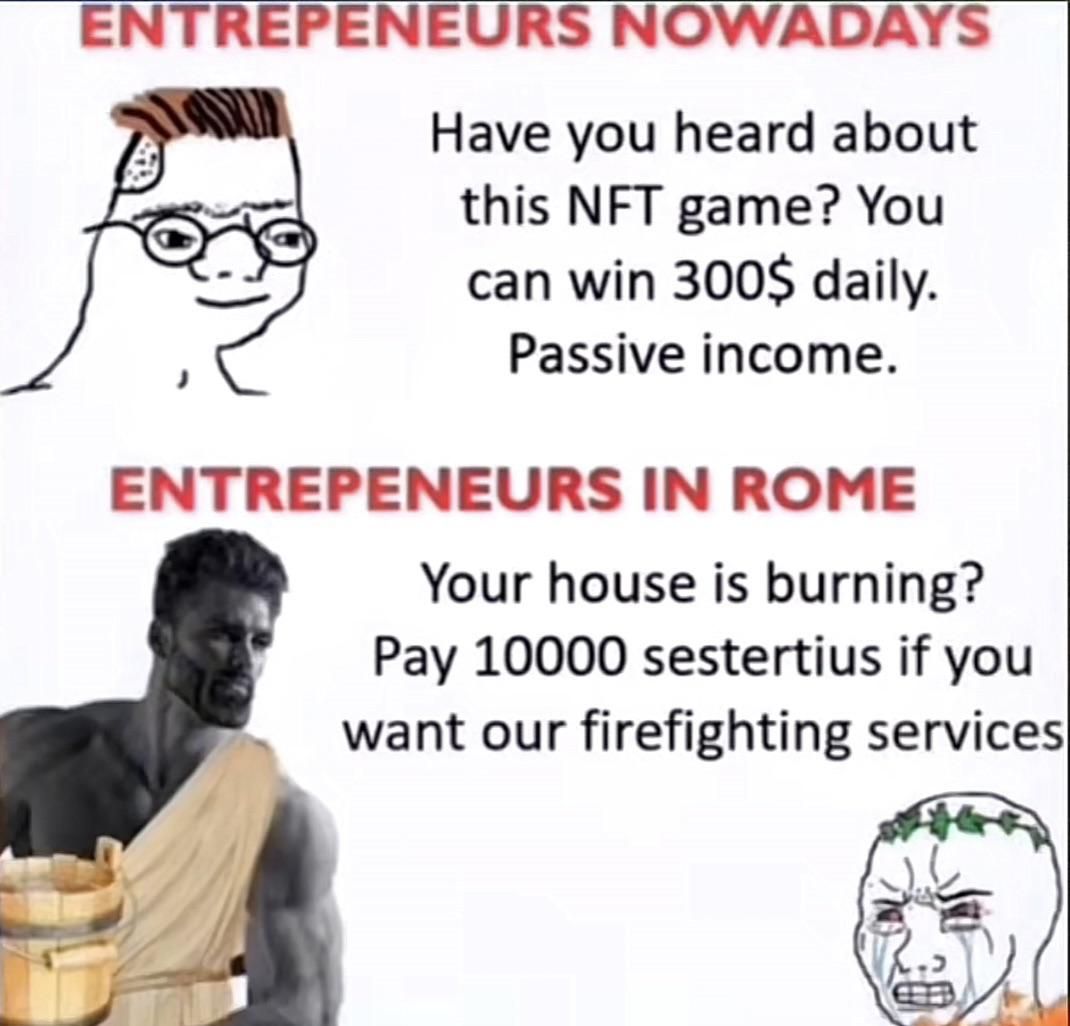 Capitalist chad Crassus