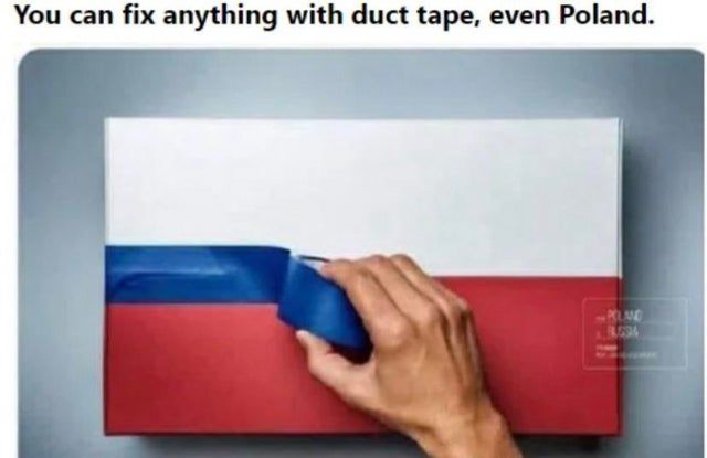That is actually masking tape, but you get the joke