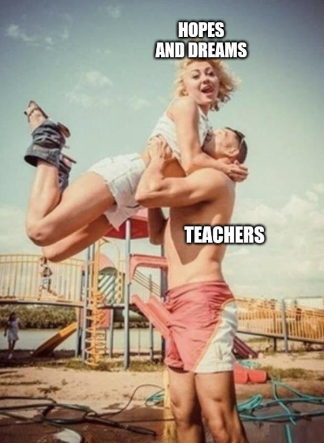 teachers, i salute you