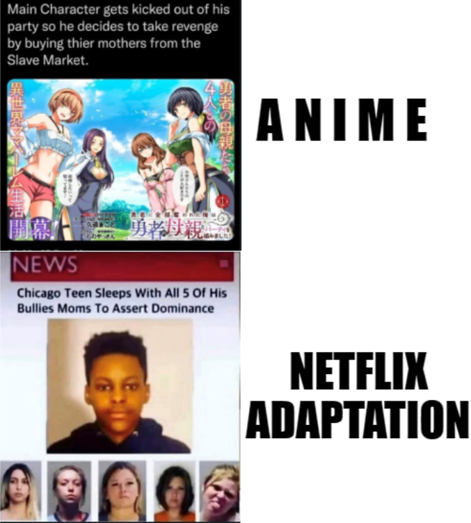 Netflix is fast, anime is not even released