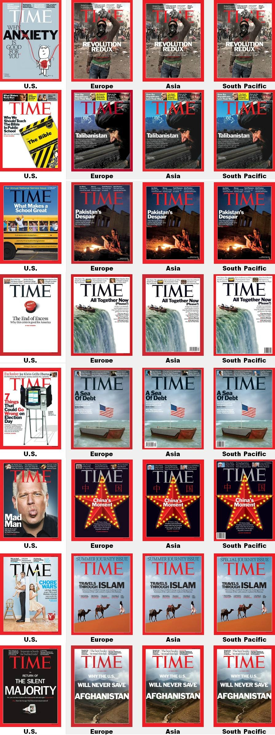 TIME Covers